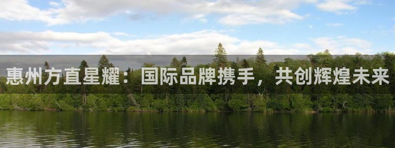 辉达娱乐ccmpc：惠州方直星耀：国际品牌携手，共创辉煌未来