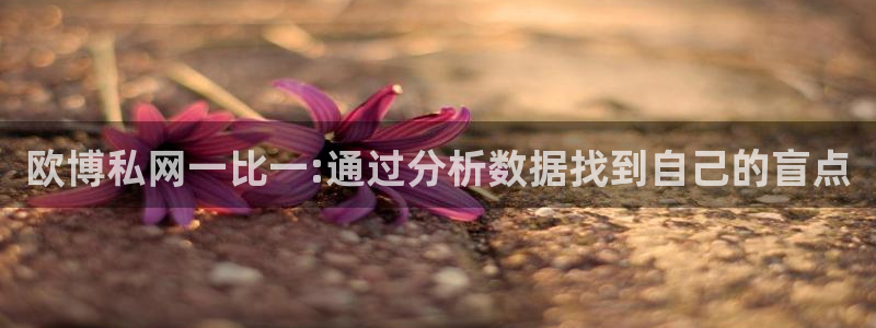 辉达娱乐是真的吗：欧博私网一比一:通过分析数据找到自己的盲点