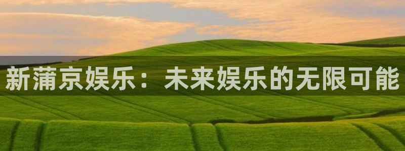 辉达娱乐下载：新蒲京娱乐：未来娱乐的无限可能
